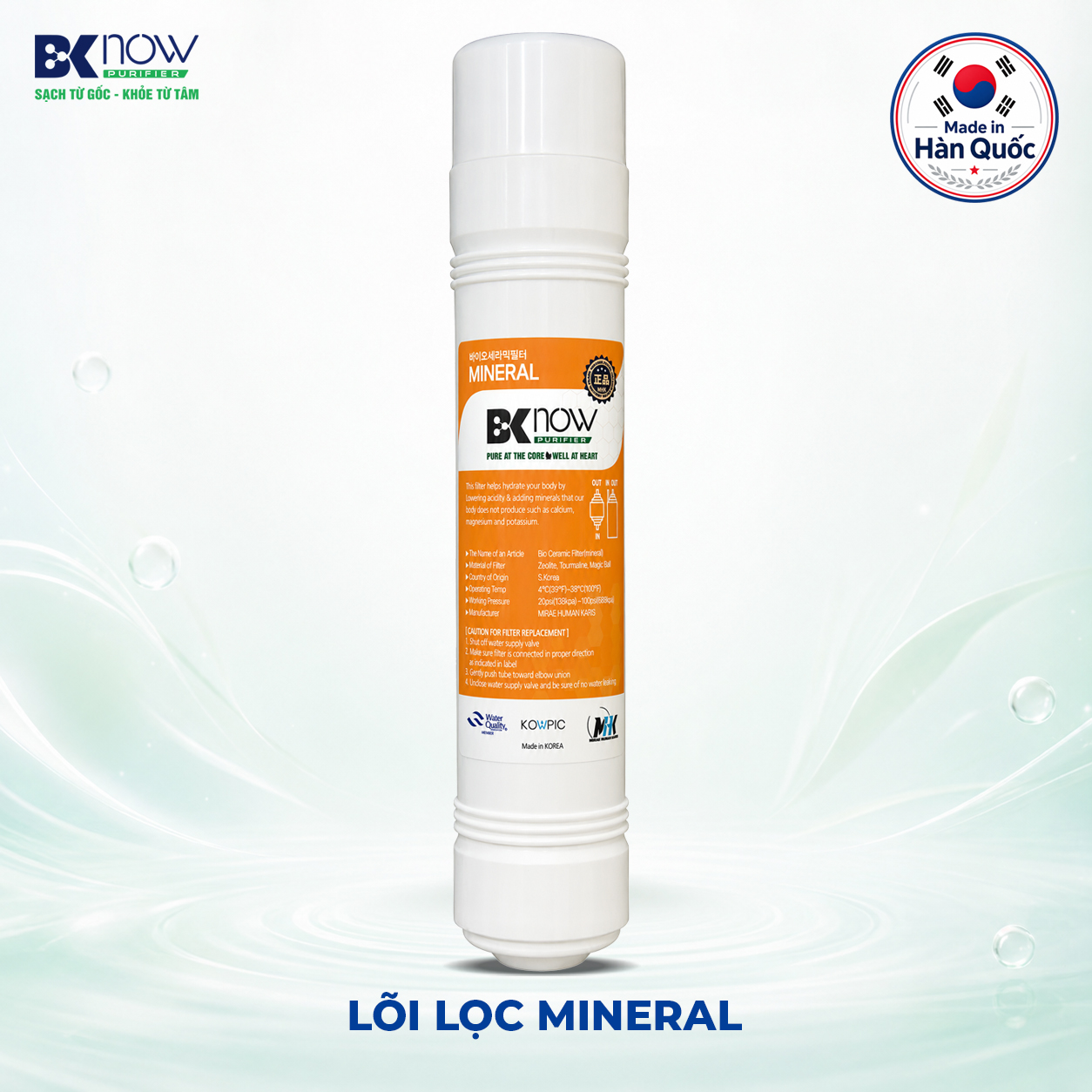 Lõi lọc Mineral Hàn Quốc