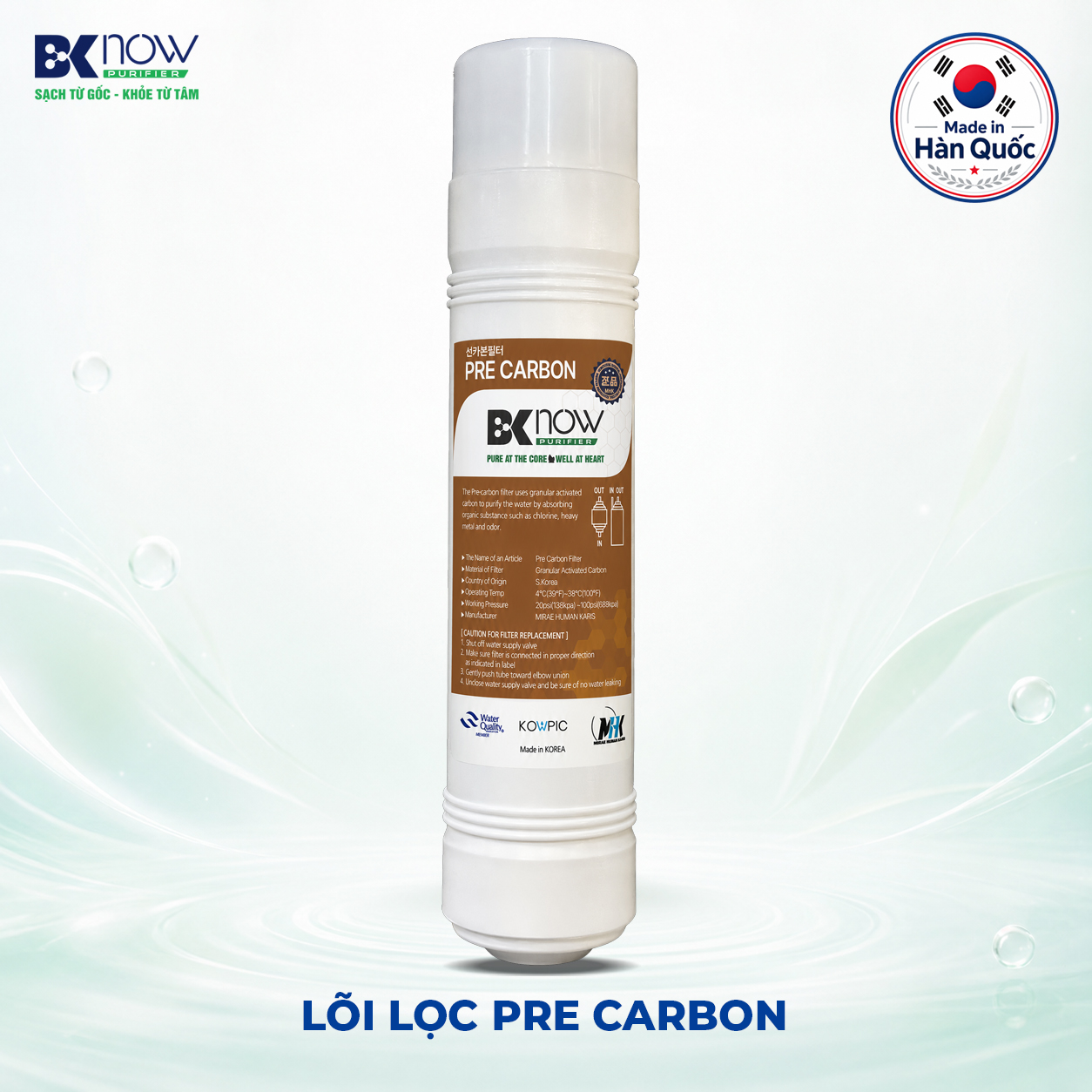 Lõi lọc Pre Carbon Hàn Quốc