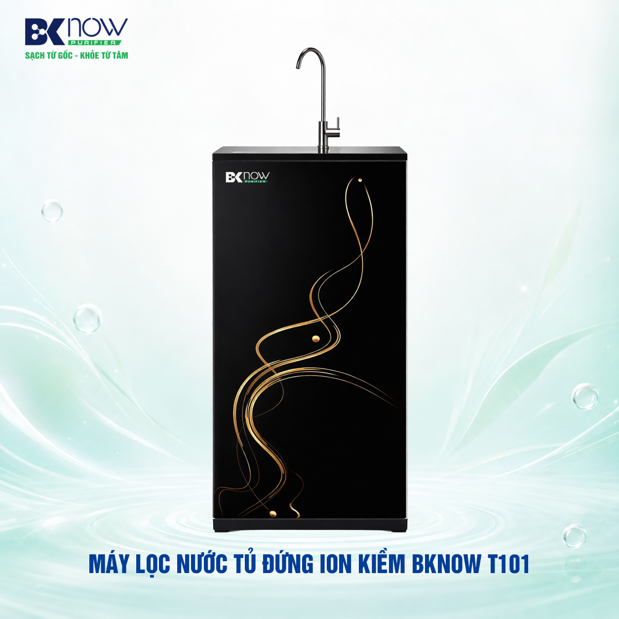 Máy lọc nước tủ đứng Ion Kiềm BKNOW T101