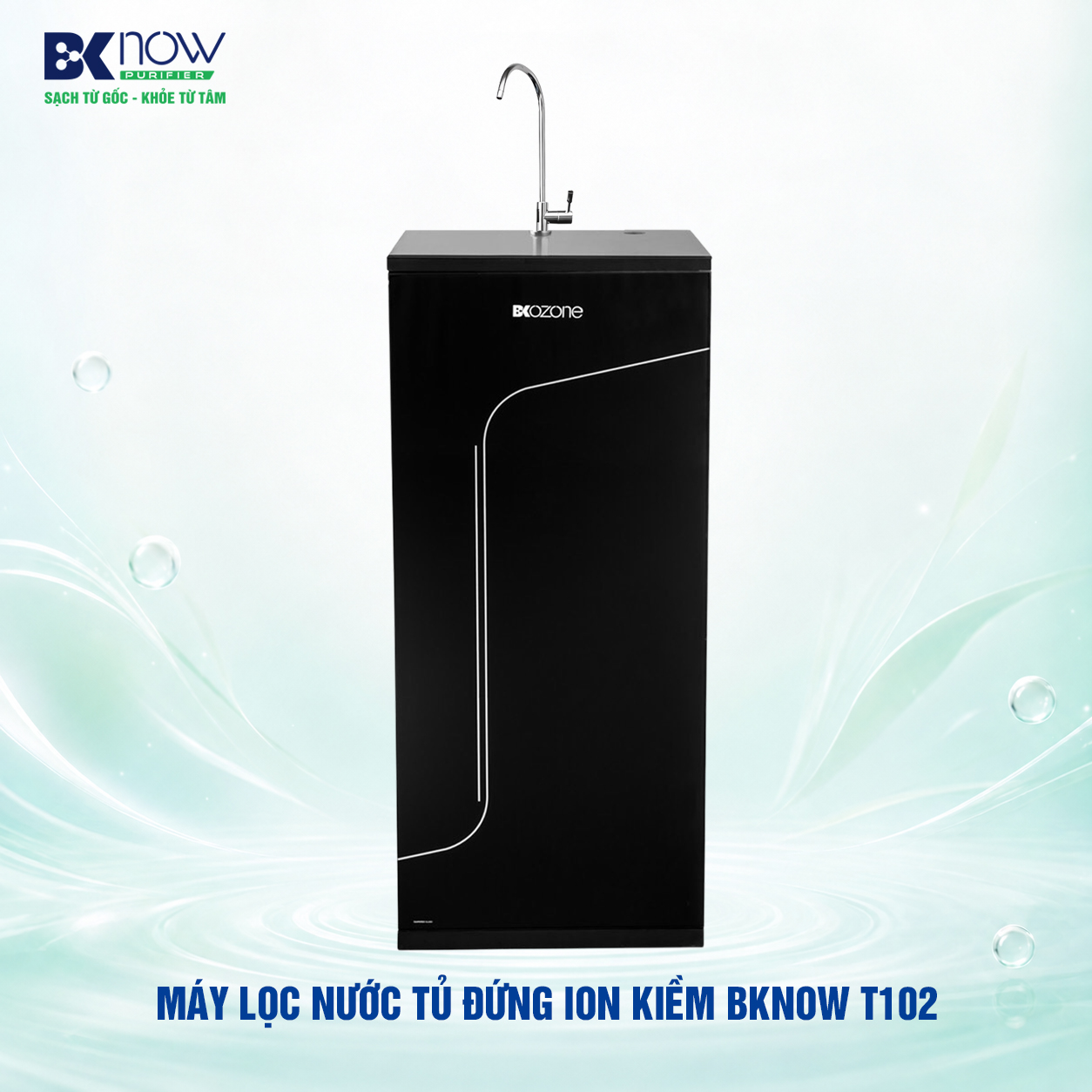Máy lọc nước tủ đứng Ion Kiềm BKNOW T102